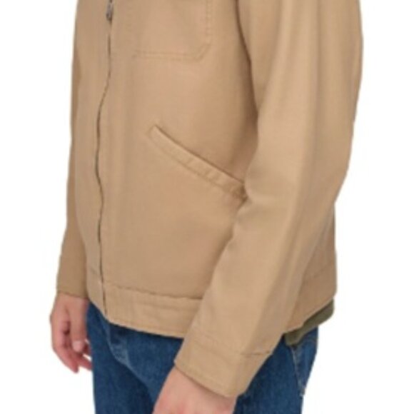 NWT Levi's Men's Tan Cotton Canvas Depot Utility Jacket Size M - Picture 3 of 10